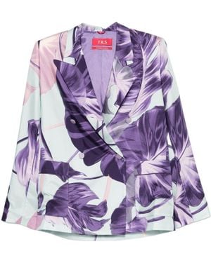 F.R.S For Restless Sleepers Lone Blazer - Purple