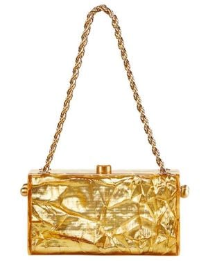 Cult Gaia Hajar Chain-Linked Shoulder Bag - Metallic