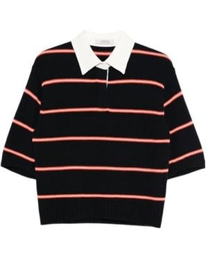 Dorothee Schumacher Short-Sleeved Polo Shirt - Black