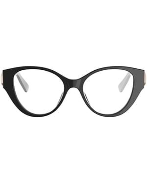 BVLGARI Bulgari Cat-Eye Glasses - White
