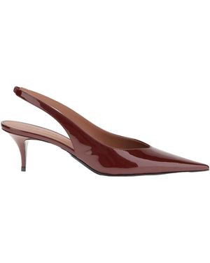 AMINA MUADDI Anok Slingback Court Shoes - Brown