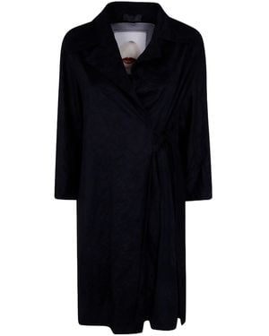 Maria Calderara Long Coat - Black