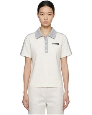 Marissa Chiara Short-Sleeved Polo Shirt - White