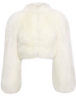 Alaïa Long Sleeve Jacket - White