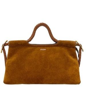 Isabel Marant Logo Tote Bag - Brown
