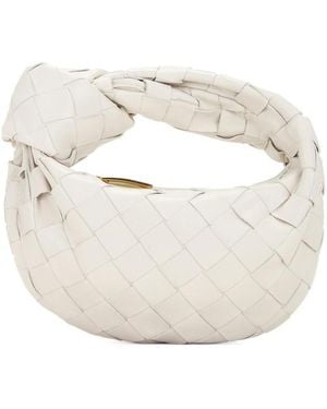 Bottega Veneta Candy Jodie Tote Bag - White