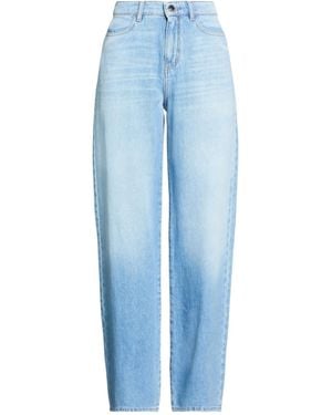 Max Mara Light-Wash Straight-Leg Jeans - Blue