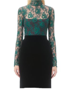 Valentino Lace Top - Green
