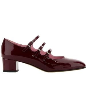 CAREL PARIS High-Heeled Mary Jane Shoes - Purple