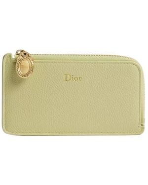 Dior Medaillon Cosmos Zipped Card Holder - Multicolour