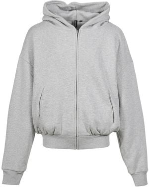 Entire studios Cotton Zip-Up Hoodie - Grey