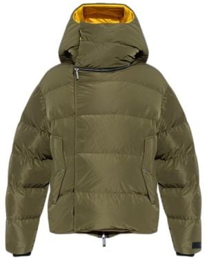 DSquared² Extreme Puffer Hooded Jacket - Green