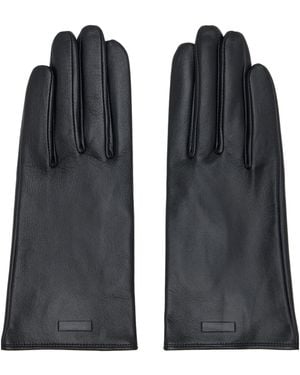 Ssstein Sheepskin Gloves - Black