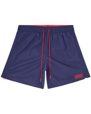 DIESEL Sport-41-D-Core Swim Shorts - Blue