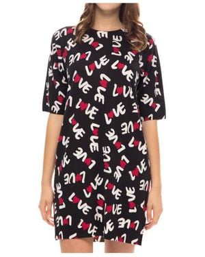 Moschino Knitted Dress - Black