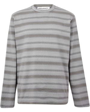Our Legacy Versatile Long-Sleeved T-Shirt - Grey