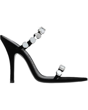 The Attico The Venus Sandals - Black
