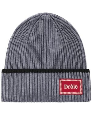 Drole de Monsieur Logo Hat - Blue