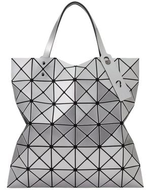 Issey Miyake Geometric Panel Tote Bag - Gray