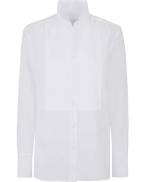 Eleventy Long Sleeve Shirt - White