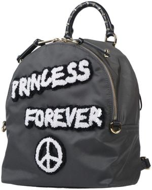 Dolce & Gabbana Solid-Color Tweed Backpack - Black