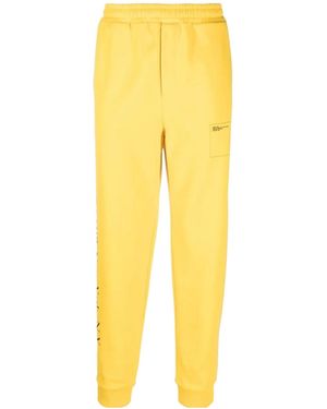 Helmut Lang New York Postcard Track Pants - Yellow