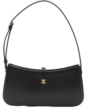 Celine Tina Shoulder Bag - Black