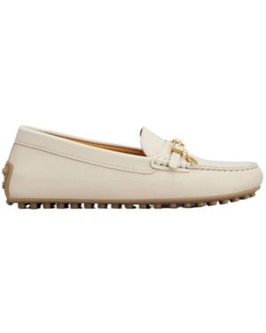 Tod's City Gommino Driving Shoes - Natural