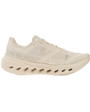 On Shoes Cloudsurfer Next Lace-Up Sneakers - Natural