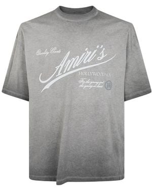 Amiri Quality Goods Oversized T-Shirt - Grey