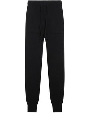 Antonelli Ribbed Knit Pants - Black