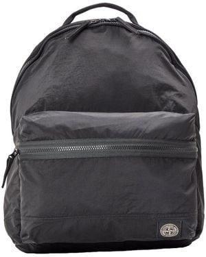 Stone Island Zip Pocket Backpack - Gray