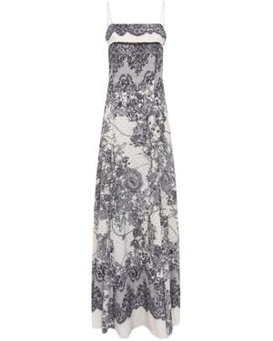 Blugirl Blumarine Suspender Dress - White