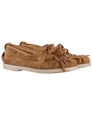 Golden Goose Cruise Fringed Loafers - Brown