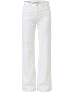 Closed Straight-Leg Casual Trousers - Blue