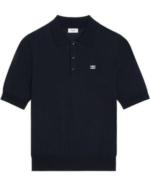 Celine Triomphe Polo - Blue