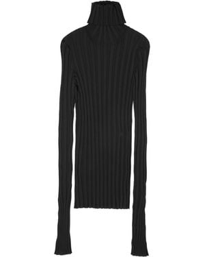 Celine Turtleneck Jumper - Black