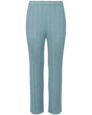 Pleats Please Issey Miyake Pleats Please Issey Miyake January Trousers - Blue