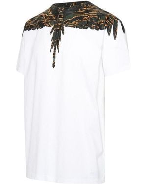 Marcelo Burlon Wings-Print T-Shirt - White