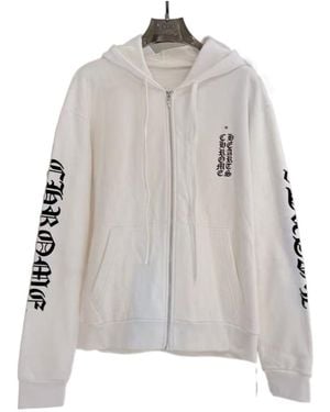 Chrome Hearts Zippered Hoodie - Grey
