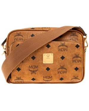 MCM Aren Mini Shoulder Bag - Brown