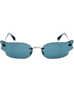 Jimmy Choo Eyewear Cat-Eye Sunglasses - Blue