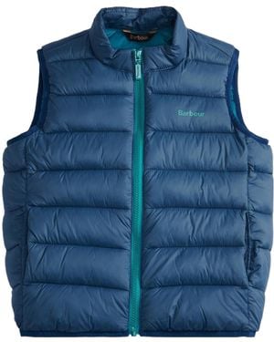 Barbour Logo Vest - Blue