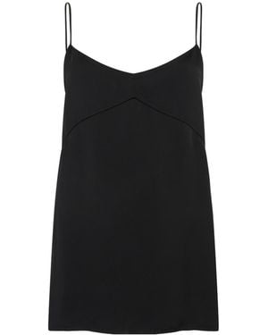 Fabiana Filippi V-Neck Camisole Top - Black