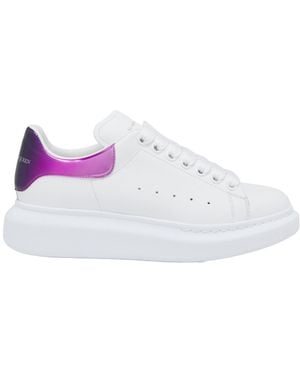McQueen Oversized Low-Top Trainers - Purple