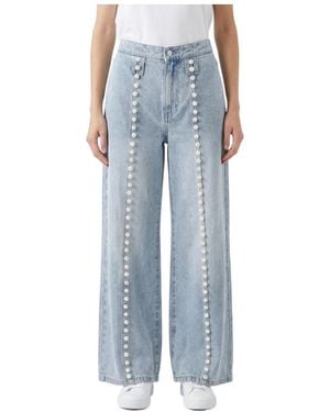 Marissa Chiara Pearl Jeans - Blue