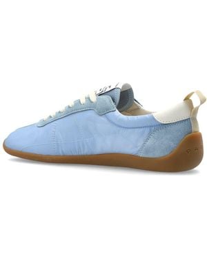 KENZO Retro Lace-Up Low-Top Sneakers - Blue