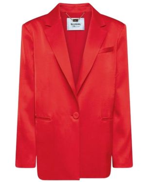 Blugirl Blumarine Long-Sleeve Blazer - Red