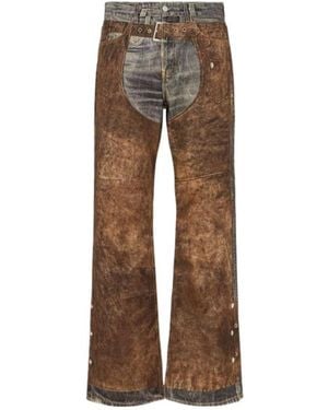 Acne Studios Loose Fit Jeans - Brown