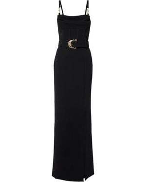 Rebecca Vallance Lucine Belted Gown - Black